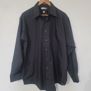Men's Black Dress Shirt